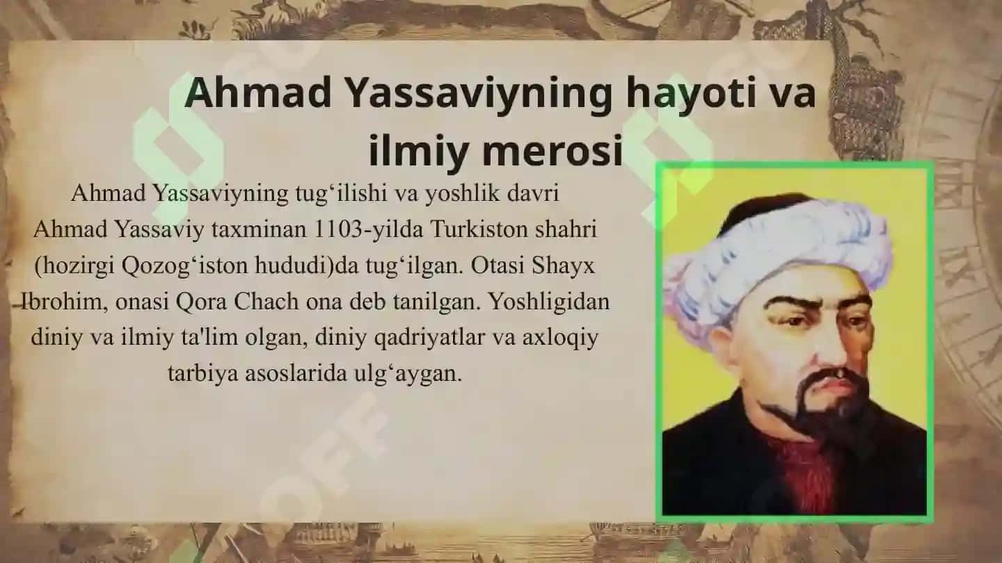 Ahmad Yassaviyning pedagogik ğoyalari 3