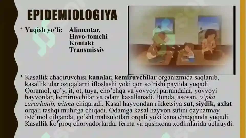 Rikkietsiya (Qo‘zg‘atuvchi rikketsiyalardan tashkil topgan kasalliklar) 5