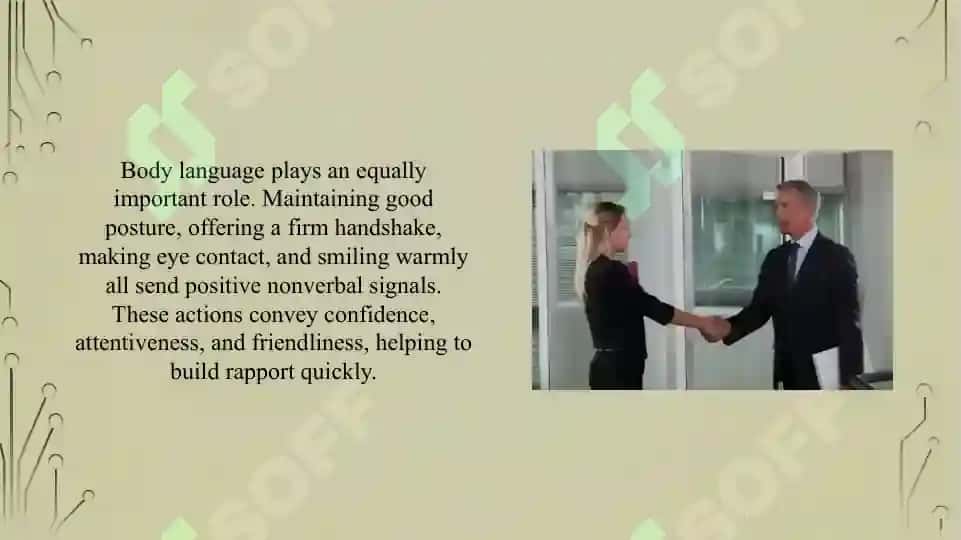 Great First Impression in Business 3