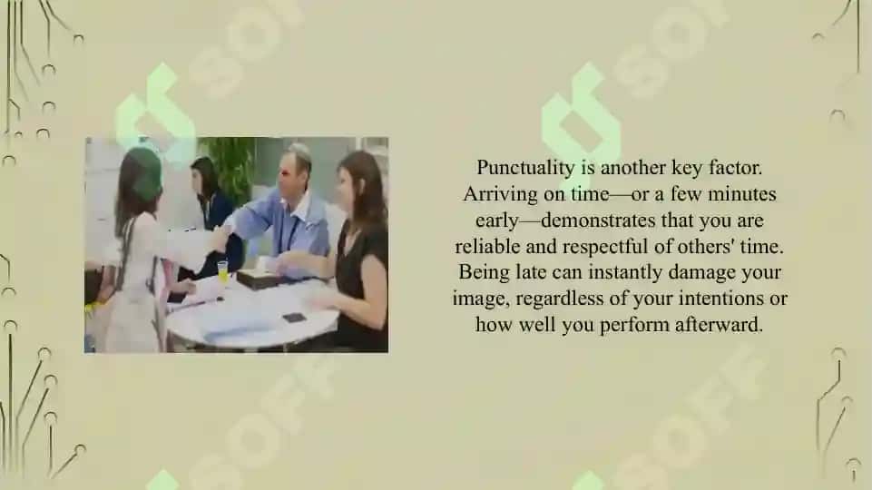 Great First Impression in Business 4