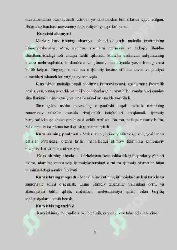 Mahalla ijtimoiylashuvning an‘anaviy omili sifatida 4