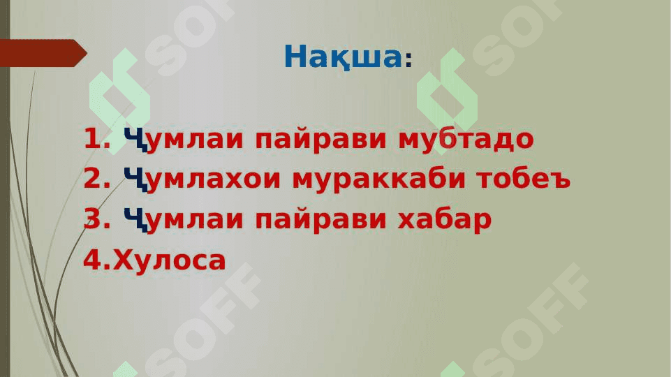 Ҷумлаҳои мураккаби тобеъ 2