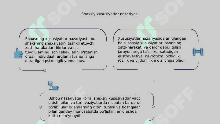 Chet el psixologiyasida shaxs nazariyalari 7