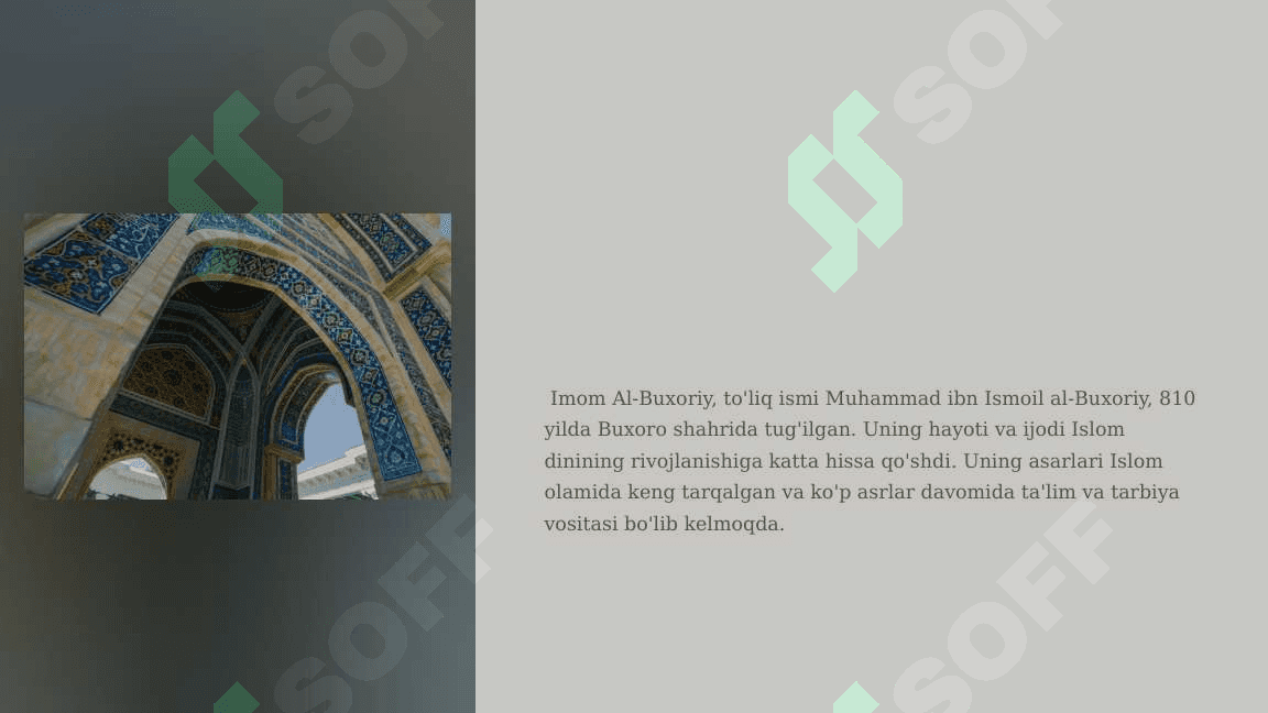 Imom Al-Buxoriy hayoti va ijodi.Ahmad Al-Farg'oniy merosi_2 3