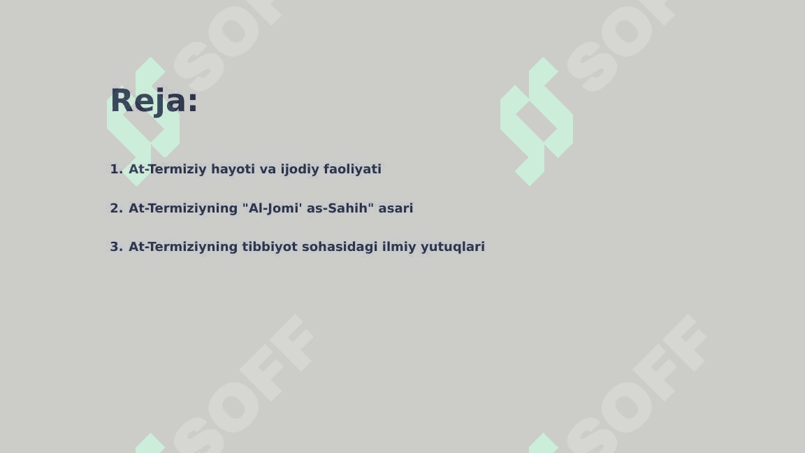 Iso Muhammad At-Termiziy ijodi.Sharqning buyuk allomalari tibbiyot haqida_3 3