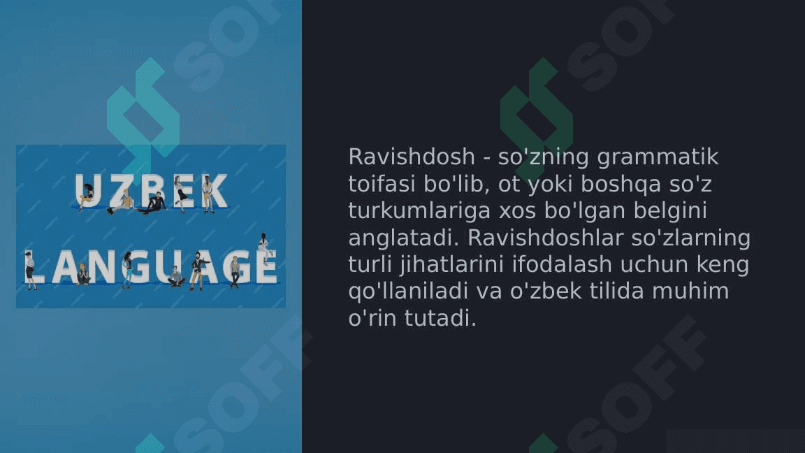 O'zbek tilida Ravishdosh va uning qo‘llanishi 3
