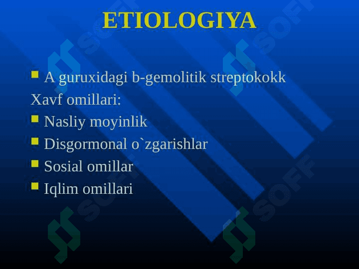 ORI – O'tkir revmatik isitma 4