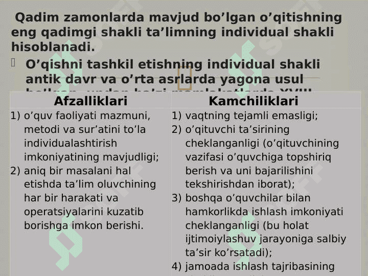 Ta'limni tashkil etish shakllari
Dars, uning turlari 3