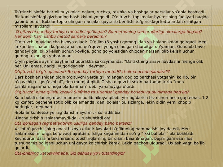 Tarbiyaning umumiy metodlari 3