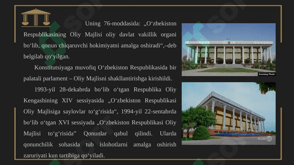 O‘zbekistonda parlament islohotlari 6