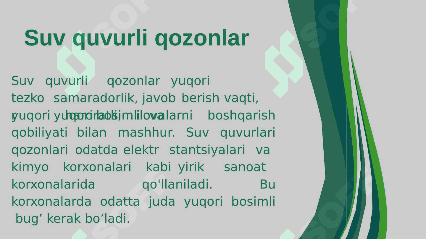 Bug’ qozonlari va ularning turlari 8