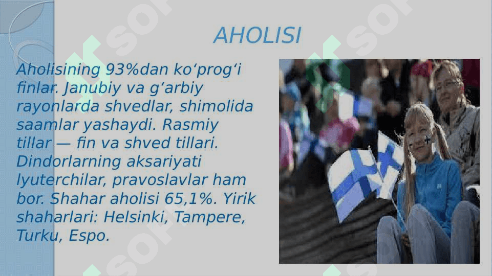 Finlandiya  davlati  iqtisodiyoti  pptx 6