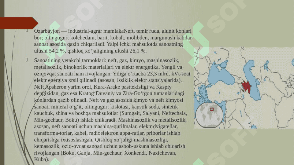 Ozarbayjon Respublikasida iqtisodiyot va biznes etika pptx 3