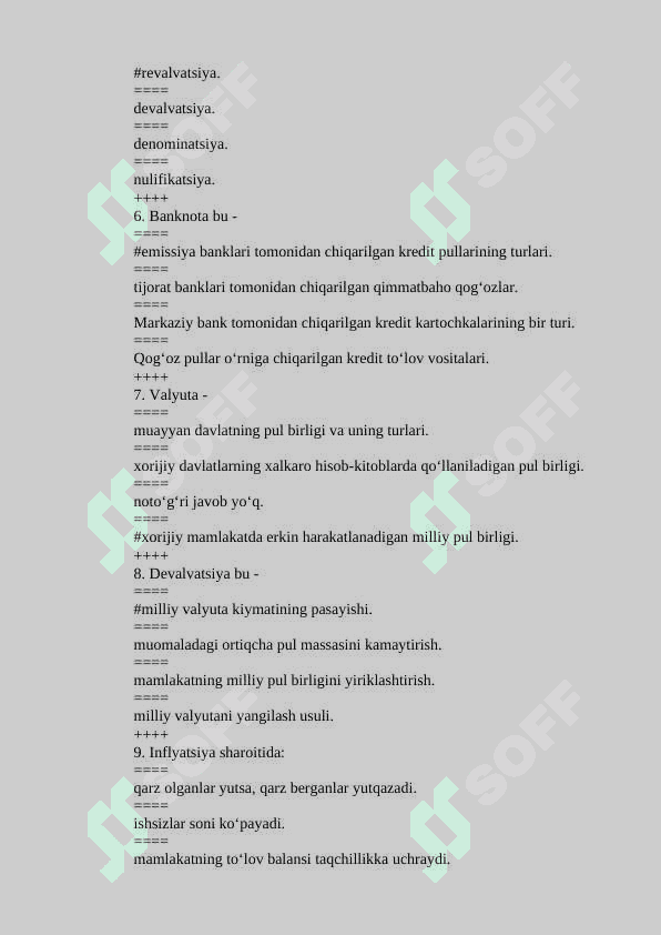 buxgalteriya fanida yakuniy test savollari va javoblari docx 2