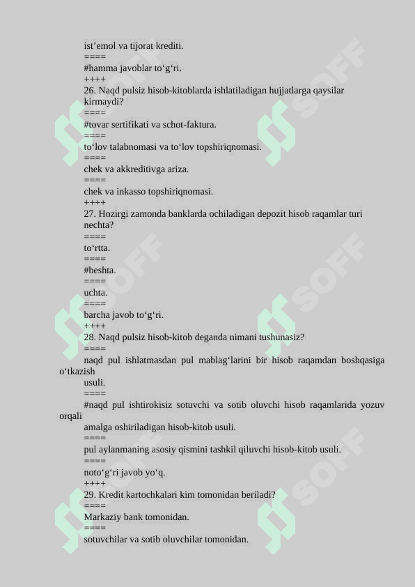 buxgalteriya fanida yakuniy test savollari va javoblari docx 7