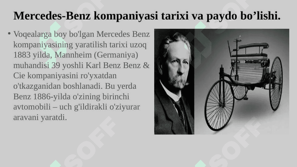 Mercedes-Benz kompaniyasi pptx 2