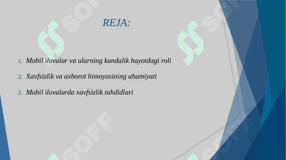 Mobil ilovalarda xavfsizlik va axborot himoyasi 2