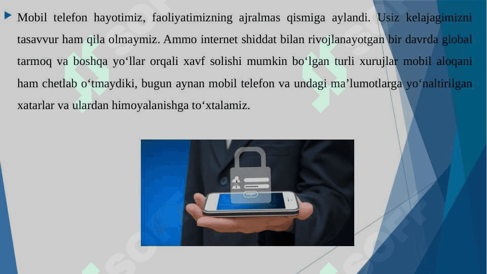 Mobil ilovalarda xavfsizlik va axborot himoyasi 3