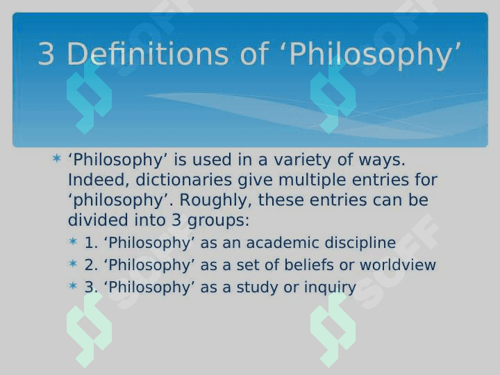 What is Philosophy-Minds and Machines 2