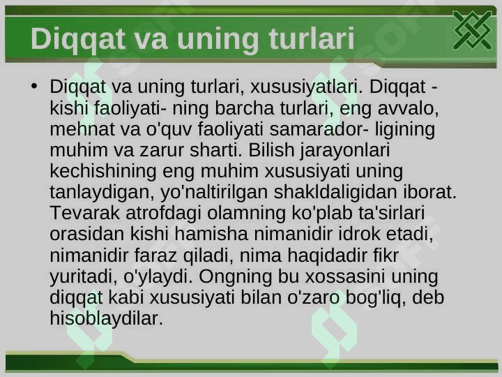 Diqqat 6
