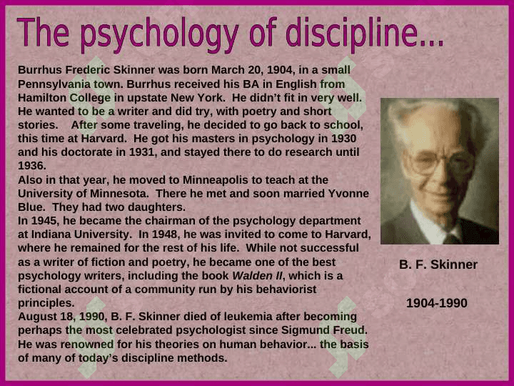 DISCIPLINE 6