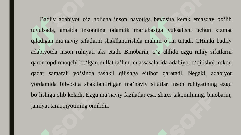 BADIIY ASAR TAHLILIDA PEDAGOGIK TEXNALOGIYADAN FOYDALANISH 5