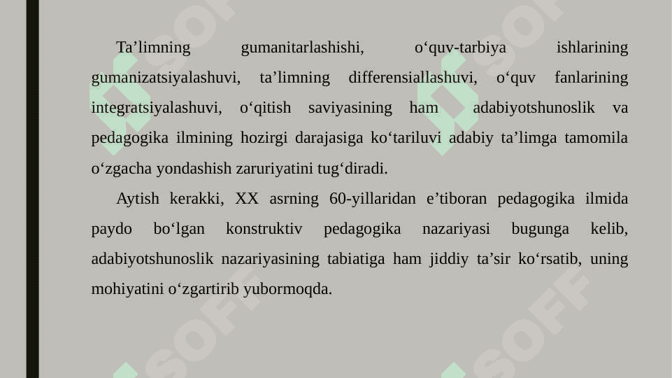 BADIIY ASAR TAHLILIDA PEDAGOGIK TEXNALOGIYADAN FOYDALANISH 7