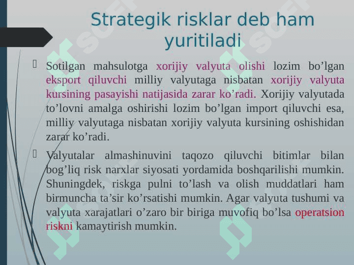 VALUTA RISKI 6