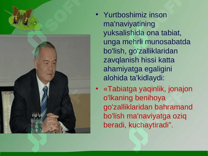 Ekologik tarbiyaning mazmun    mohiyati 4
