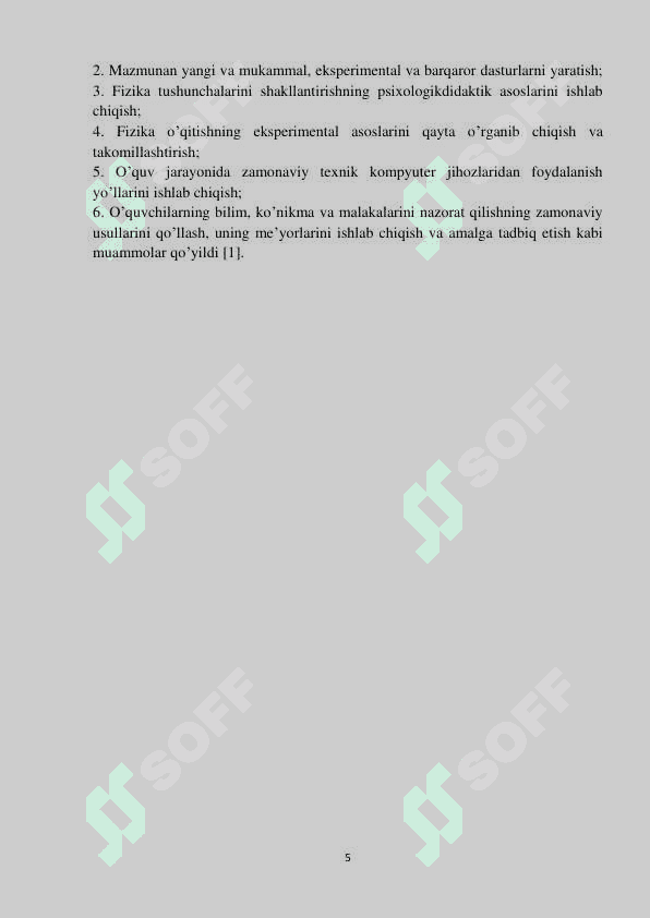 FIZIKA DARSLARIDA O’QUVCHILARNING IJTIMOIY BILIMINI TAKOMILLASHTIRISH» 5