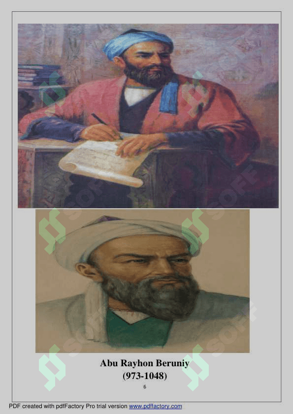 ABU RAYHON BERUNIYNING ILMIYMA` RIFIY QARASHLARI 6