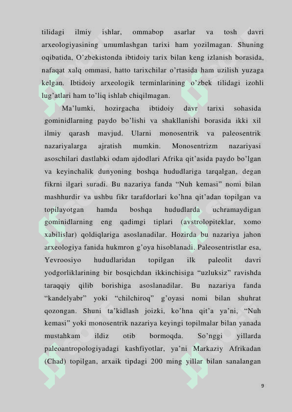 FARG’ONA VODIYSI TOSH DAVRI ARXEOLOGIYASI 7