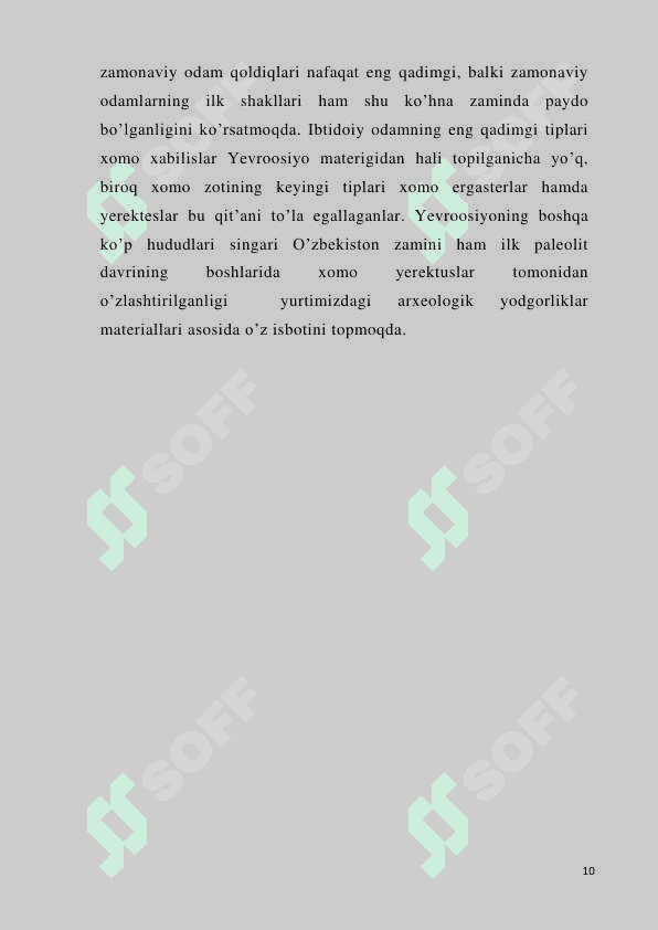 FARG’ONA VODIYSI TOSH DAVRI ARXEOLOGIYASI 8