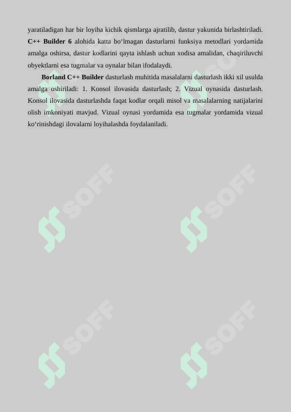 C++ builter dasturlash tilining multimedia imkoniyatlari 8