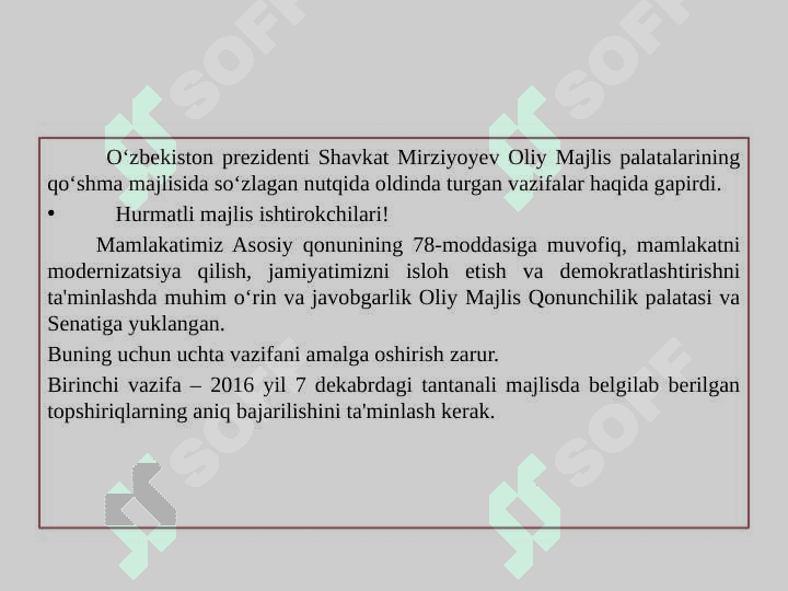 O'zbeksitonda mamlakat iqtisodiyotining modernizatsiya qilinishi, bank moliya tizimini mustahkamlash soliq tizimidagi amalga oshirilayotgan islohotlar 3