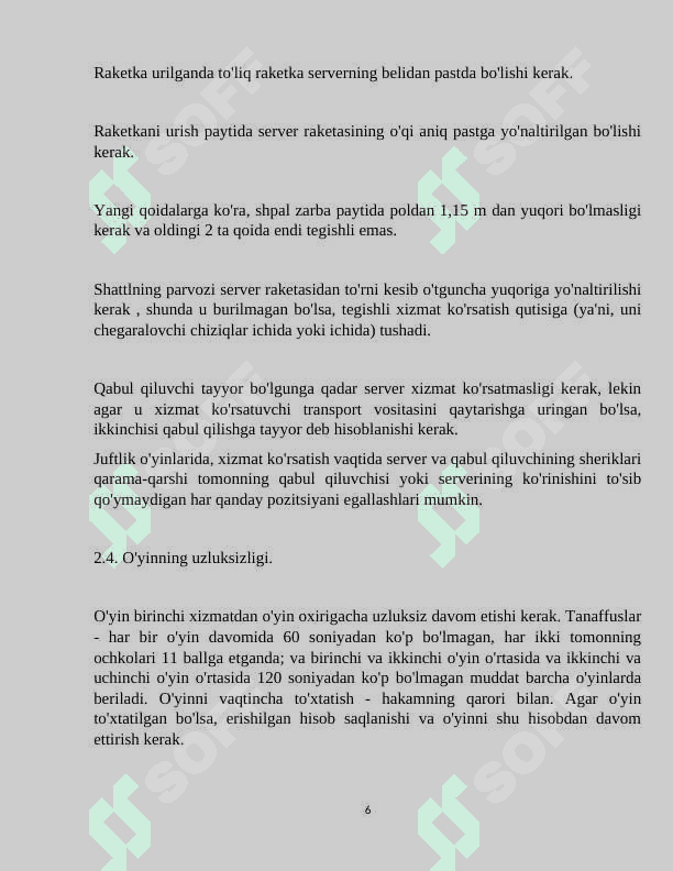 BADMINTON 6