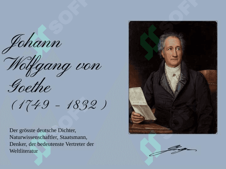 Xolov M.Die Beruhmte Menschen Deutschlands die J.W.Goethe 2