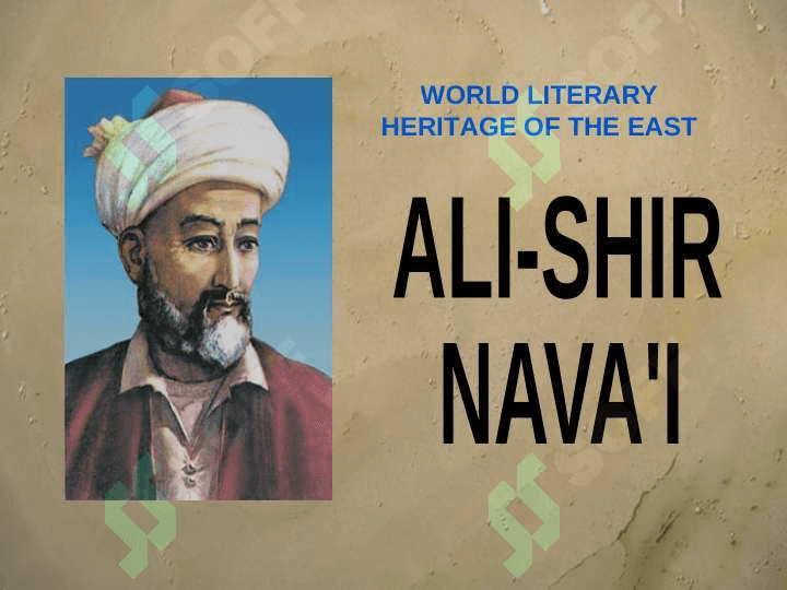 UZBEK POETRY ALI-SHIR NAVA'I 2