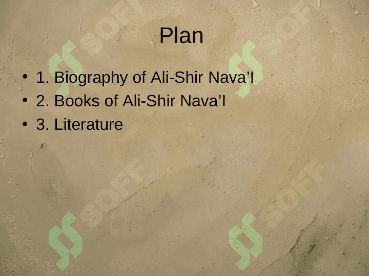 UZBEK POETRY ALI-SHIR NAVA'I 3