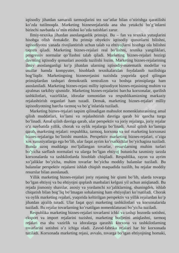 Marketing – biznes rejasi 3