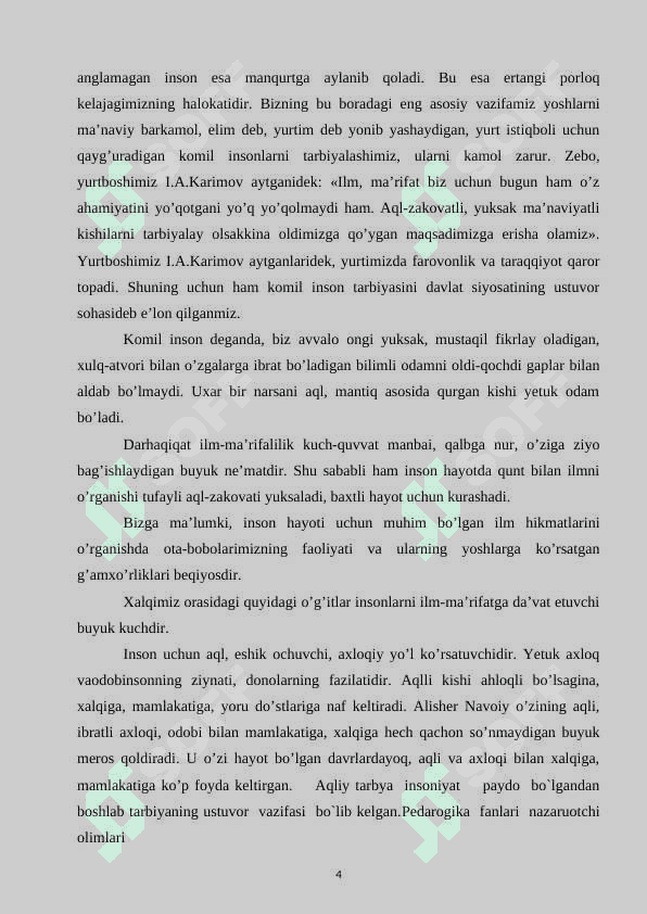 Maktabgacha ta‟limda aqliy tarbiya 4