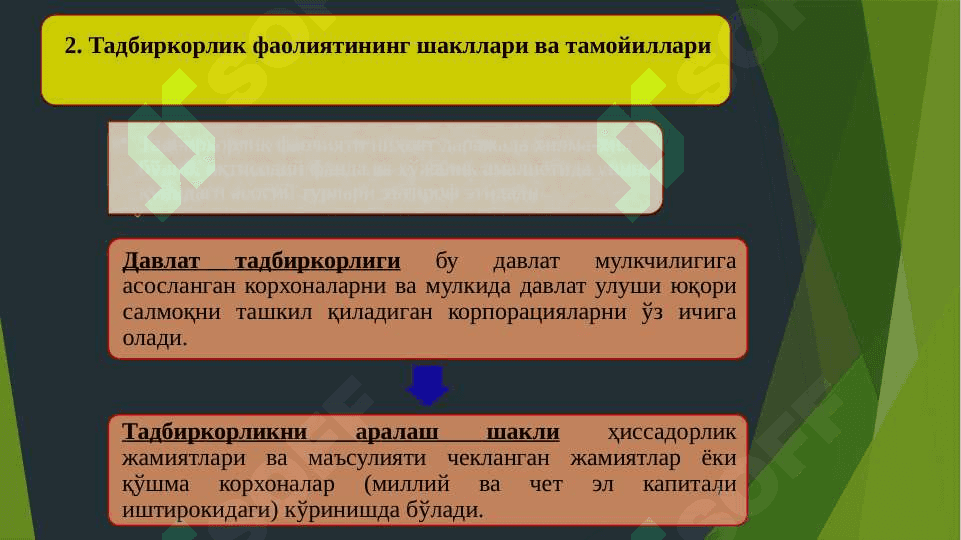 TADBIRKORLIK HUQUQI TUSHUNCHASI VA MANBALARI 7