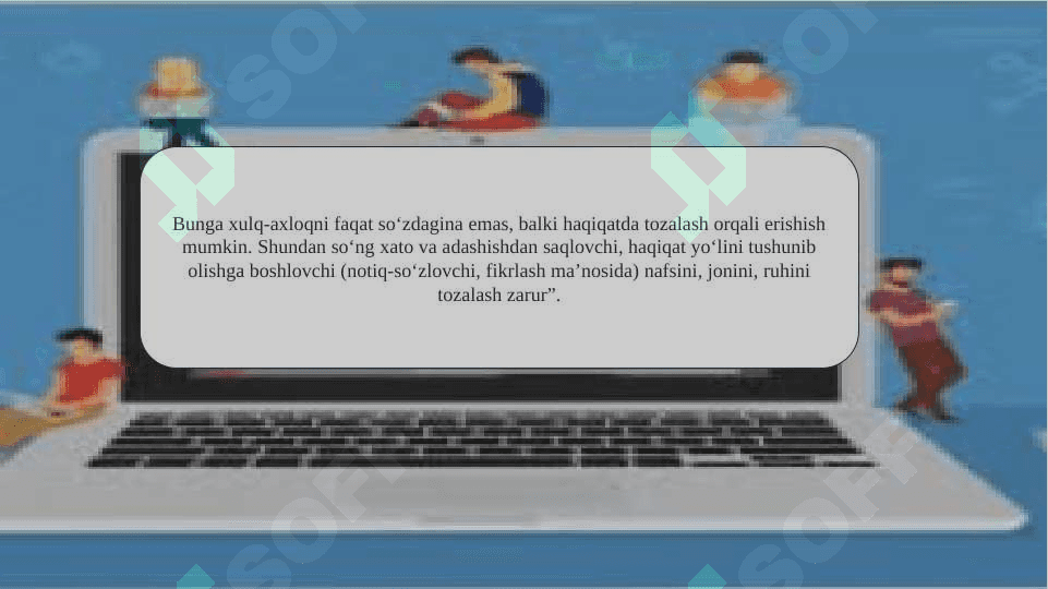 Sharq mutafakkirlarining ijtimoiy me'yorlar va xulq-atvor haqidagi qarashlari 6