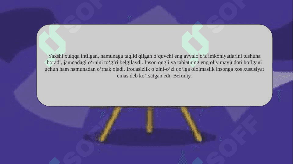 Sharq mutafakkirlarining ijtimoiy me'yorlar va xulq-atvor haqidagi qarashlari 8