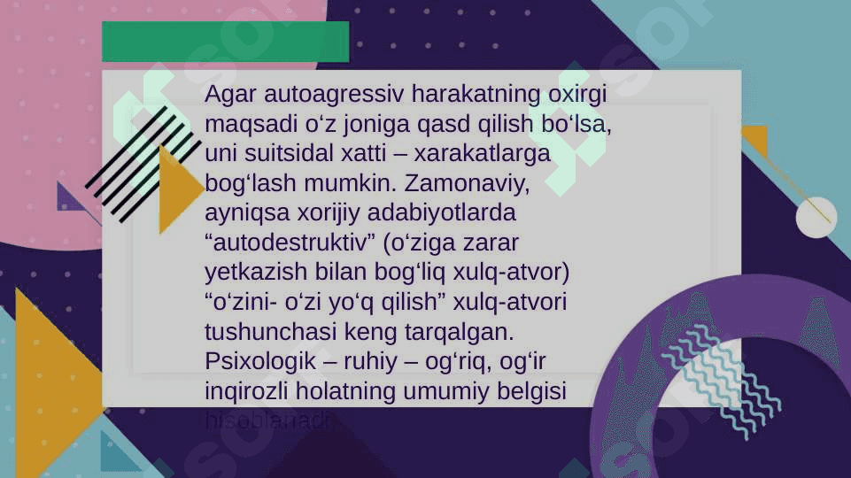 suitsidial xulq motivlari 3