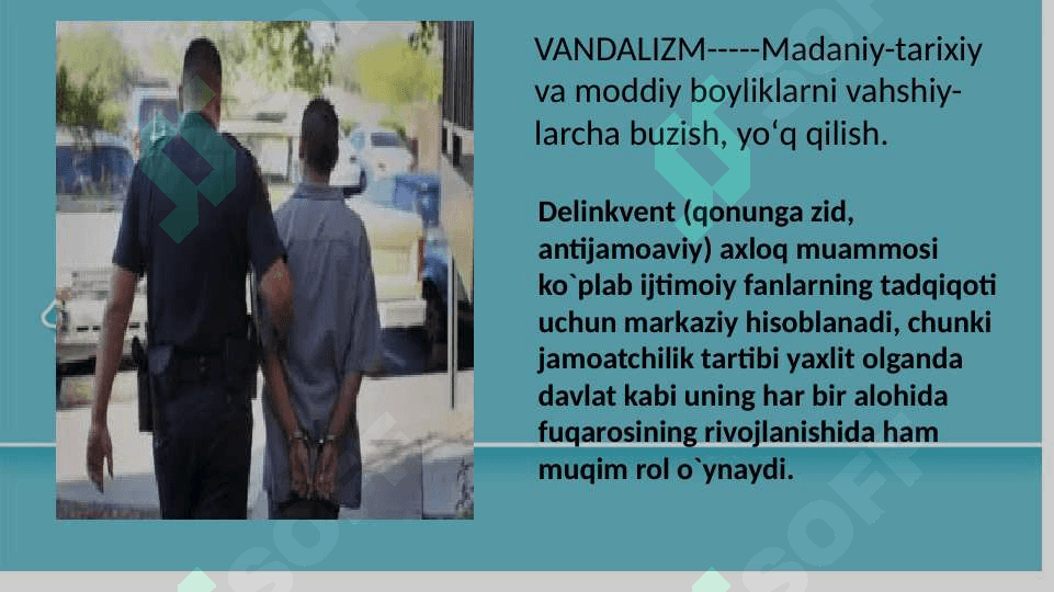 antiijtimoiy axloq haqiDA. 4