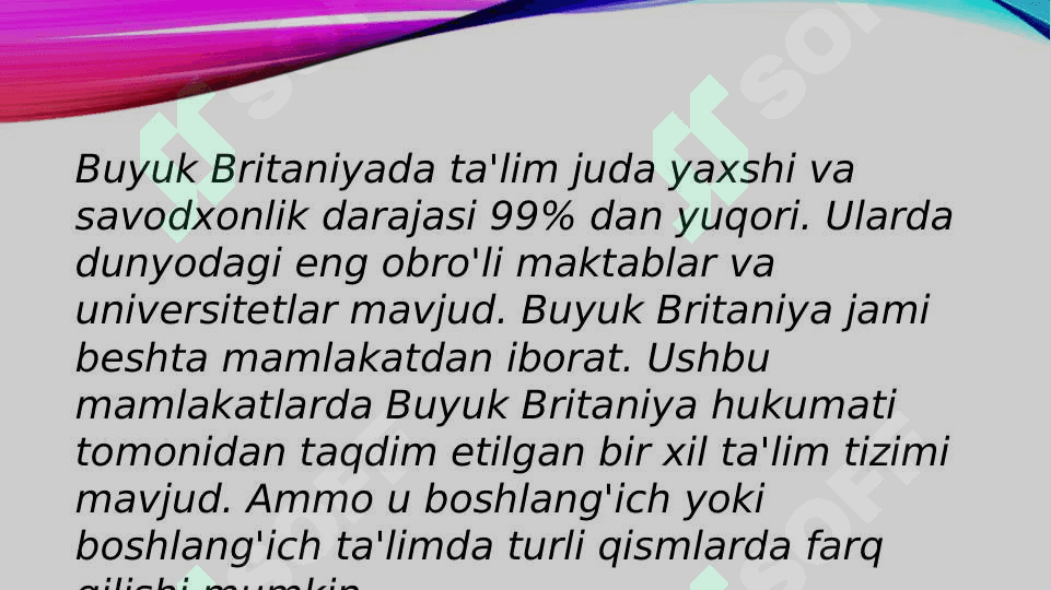 Britaniya ta`lim tizimi 3