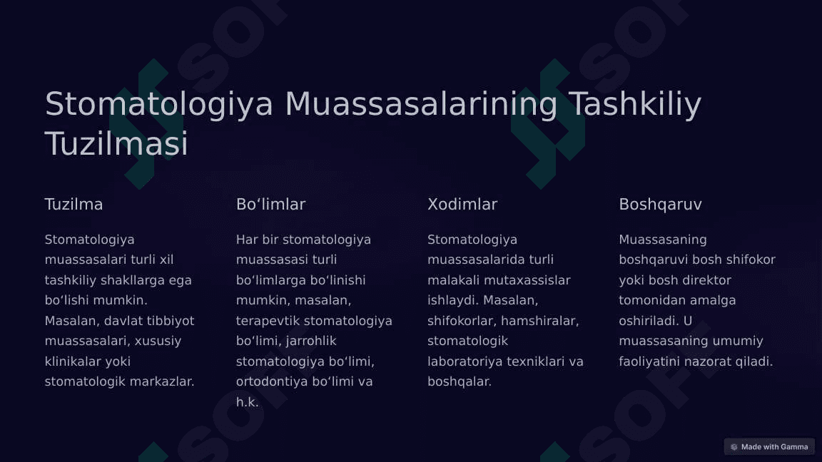 Stomatologiya-Muassasalarining-Tuzilishi-va-Faoliyatining-Oziga-Xos-Hususiyatlari 2