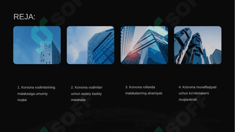 Korxona Xodimlarining malakasi va kasbiy ko'nikmalar 2