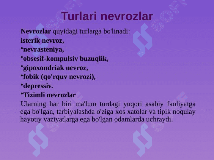 Bolalarda nevroz kasalliklari va ularni oldini olish 3